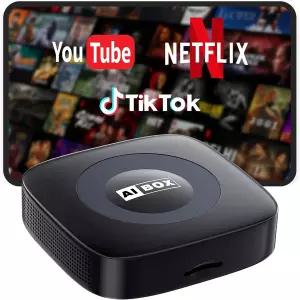넷플릭스/유튜브/틱톡 스트리밍용 매직 박스 OEM 유선 자동차 플레이 및 안드로이드 무선 카플레이 어댑터