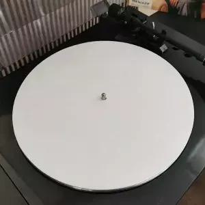 LP 비닐 레코드 오디오 교체용 펠트 턴테이블 플래터 매트 슬립 DIY 액세서리 두꺼운
