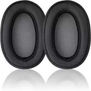 소니 WH-H900N 2 무선 귀 및 MDR 100ABN 교체 이어 패드 오버 헤드폰 쿠션 헤드셋 컵 커버 블랙 노이즈