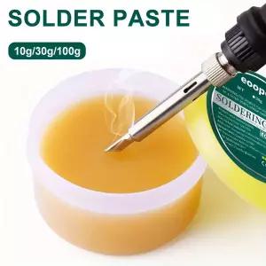 납땜페이스트 실납 납땜 페이스트 솔더 플럭스 무연 용 용이 SMD BGA IC PCB LED 수리 용접 부품