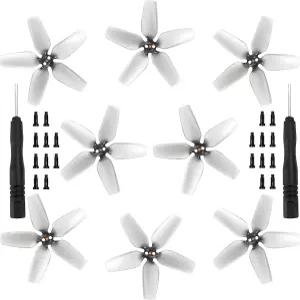 DJI 아바타 교체 소품용 크레이즈닉 프로펠러 날 저소음 액세서리 드론 전용 나사 및 드라이버 8개