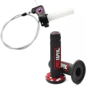 CRF KLX TTR 110 125 150 200 250cc 더트 핏 바이크용 0769FU Linekong 7/8인치 22mm 트위스트 스로틀 그립