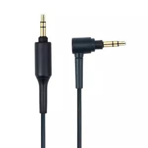 교체용 WH-1000XM4 보조 헤드폰 오디오 케이블 코드 소니 WH-ch510n WH-xb910n 무선 블랙