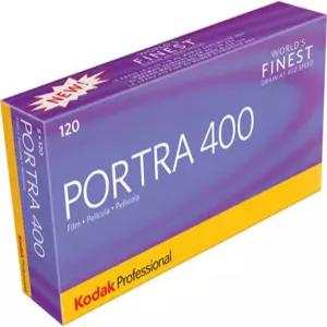 KODAK Phortra 400 프로페셔널 ISO 120 프로팩 컬러 네거티브 필름(팩당 5롤)
