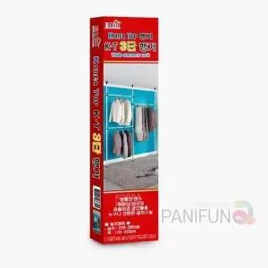 [제이큐]3단 폴행거 25mm 천장행거 원룸행거 매장용행거 행거옷걸이 간이행거