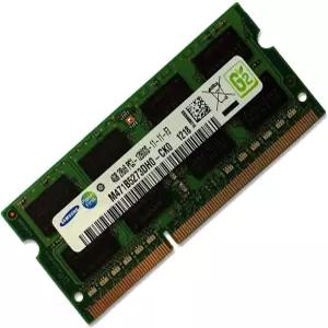 삼성 4GB DDR3 PC3-12800 1600MHz 204핀 노트북 메모리 모듈 RAM. 모델 M471B5273DH0-CK0