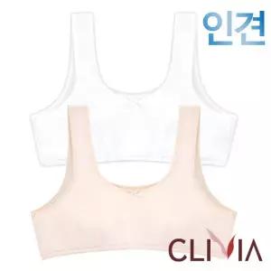 [하프클럽/크리비아]75AA-85AA/주니어1단계 인견 브라1종(CBR6059)