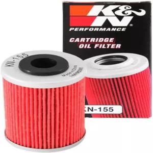 K N 오토바이 필터 고성능 프리미엄 합성유 또는 광유 사용 가능 일부 KTM Husqvarna 차량용 KN-155