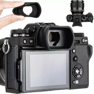 후지 후지필름 X-T5 X-H2S X-T4 XT3 GFX 50S 100S II와 호환되는 확장 소프트 실리콘 카메라 뷰파인더