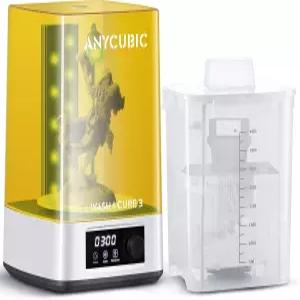 ANYCUBIC 워시 앤 큐어 머신 3.0 포톤 모노 4 2 마스 시리즈 LCD/DLP/SLA 3D 프린터 모델용 in 1 UV 세척