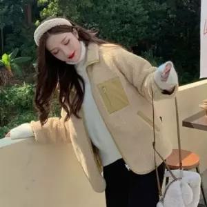 스터닝팩토리 공용 후리스점퍼 쓰리컬러 양털자켓 양털 양털 뽀글이자켓 털점퍼 컴포트털자켓