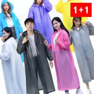 우비 자전거 성인판초 방수 등산 후드 캠핑 컬러 투명 통학