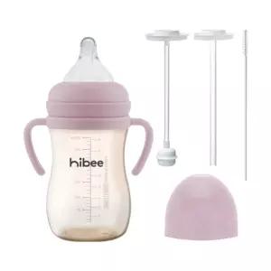 [보리보리/하이비]하이비 PPSU 뉴트럴 3초 자기주도 빨대젖병 270ml 풀세트