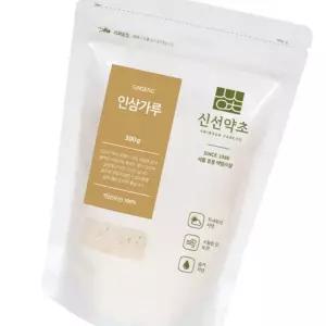 신선약초 국산 금산 인삼가루 100% 300g 인삼분말 백삼 건삼 부모님선물