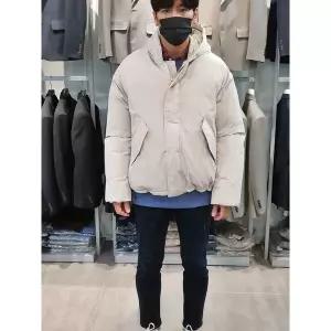 [워모]F W 워모 오버핏 숏 구스다운 패딩 JWLJUJ81