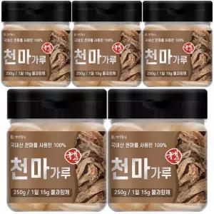 국산 천마 분말 가루 250g 5개 (1.25kg)