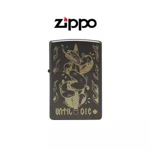 지포라이터 ZIPPO UNTIL I DIE SNAKE