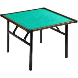 접이식 마작 테이블 없음 다이 여행용 마호가니목재 싱글 PVC 50cm 형 체스판