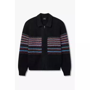 [롯데백화점]폴스미스 [PS PAUL SMITH] 스트라이프 지퍼 가디건 [PS PAUL SMITH] 스트라이프 지퍼 가디건 [