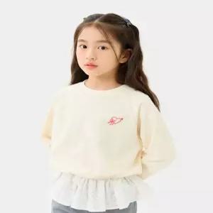 (스타필드 수원점)( 스타일노리터 )큐피트 레이스 맨투맨