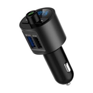 차량 카팩 블루투스 오디오 키트 충전기 USB 자동차 송신기 FM 변조기 음악