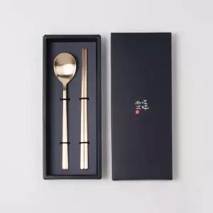 [정담유기] 1인용 고급 수저상자 선물용박스 (수저 미포함)