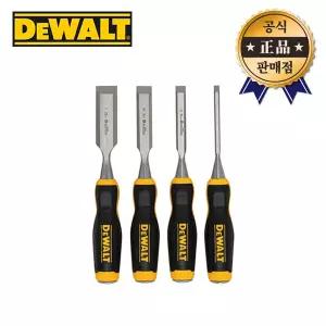 디월트 목공용끌세트 DWHT16063 4pcs 크롬단조날 목공용 끌 조각 스크래퍼 수공구