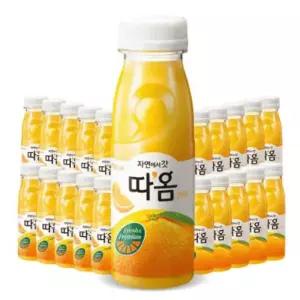 | 빙그레 | 자연에서 갓 따옴 오렌지주스 235ml 20개 아침주스 온가족이즐기는 보리보리 유아동 건강 싱싱