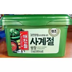[셀러허브 패션][JHN49OU2_52ER]초장 사계절쌈장 간장 고추장 된 1K)X4