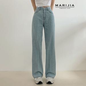 [마리지아][MARIJIA] 미오 세미 부츠컷 청바지_MDEB25007