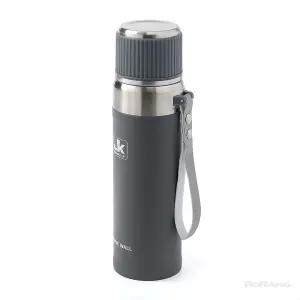 이중스텐 보온병 500ML 그레이 스포츠 커피 밀폐 진공
