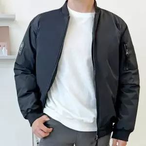 모로엠 남자 포근 블루종 패딩 후리스 아우터 ON-JUA-QWED6859