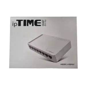 ipTIME 와이파이 유무선 랜허브 H6008포트/충전/잰더/커넥터/HDMI/노트북/전원/연결/스위치/스위치/USB4
