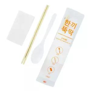 원바이 OPP 한끼뚝딱 냅킨 일회용 수저세트 500개
