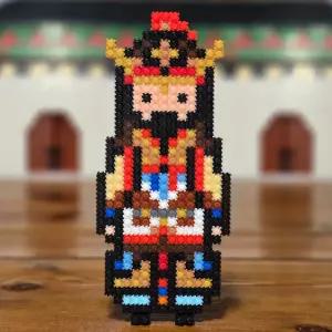 해피브릭 디폼블럭 8mm 광개토대왕 만들기 어린이 역사 학습 한국의왕 DIY 테마 키트