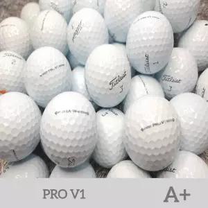 중고 골프공  PRO V1 3피스 화이트 로스트볼 10구 (투명케이스 포장) A+.