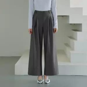 [제로스트릿] 르제로 아리아 핀턱 팬츠 / 그레이