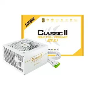 마이크로닉스 Classic II 1050W 80PLUS골드 풀모듈러 ATX3.1 화이트