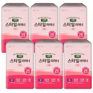 디펜드 요실금 라이너 여성용 무향 롱 28매 x 6팩
