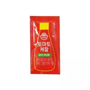 달디단마켓 오뚜기 일회용 토마토 케찹 9gX1000개 (1BOX) 소포장 감자튀김