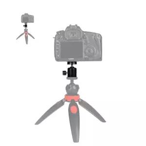 볼헤드 마운트 DSLR LED 장착 모노포드 삼각대 마운트