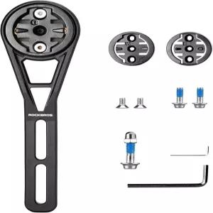 다양한 종류의 베이스가 장착된 ROCKBROS 자전거 컴퓨터 마운트 Garmin 및 메인스트림 시계 테이블과 호환
