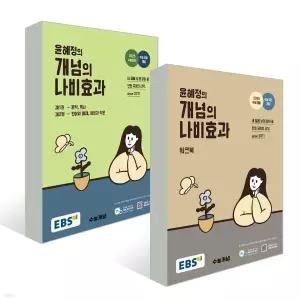 EBS 윤혜정의 개념의 나비효과 + 워크북 세트 (2025년용)