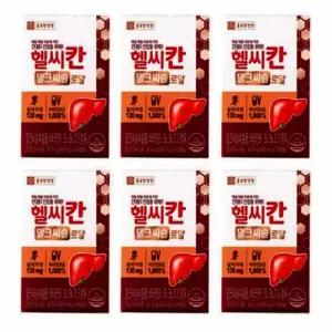 종근당건강 헬씨칸 밀크씨슬 로얄 800mg X 30캡슐 6박스