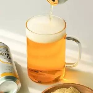 대용량 일자 내열머그컵 1000ml 깔끔한유리컵 내열유리컵