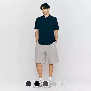 지오다노 105417 테리 플리츠 쇼츠