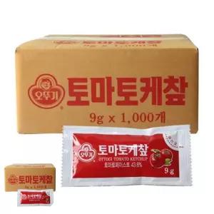 마아가린 오뚜기 일회용 토마토케찹9g(1000개입)