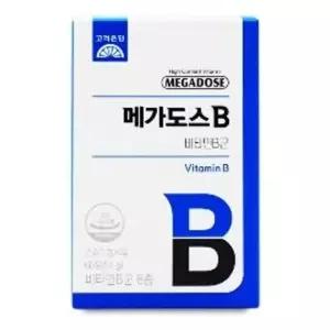 고려은단 메가도스B 비타민B군 850mg x 60정 1통 푸르밀 트라이미 랏쏘팔 쏘팔메토 영양제
