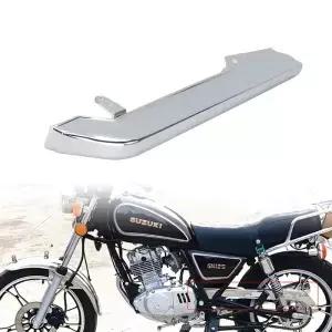 CG125 / AX100 /GS125 GN125 용 오토바이 크롬 체인 가드 커버 케이스 범용