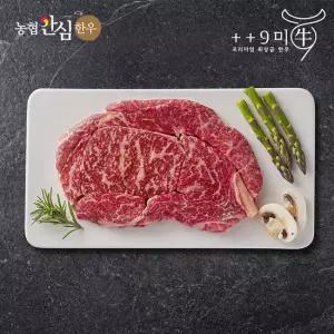 [구미우] 1++9등급 한우 등심 200g+200g 구이용 냉장